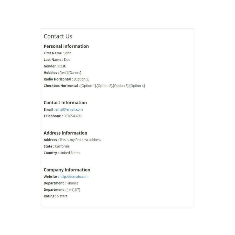 Email Template - Part 1