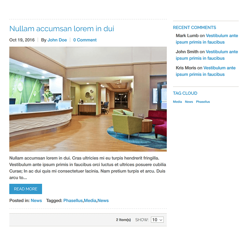Blog - Latest Posts on Homepage