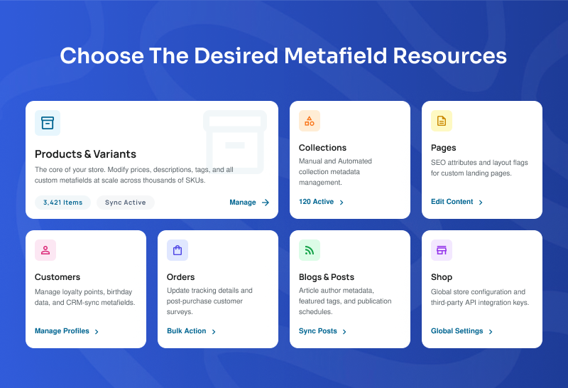 Metafield Resources