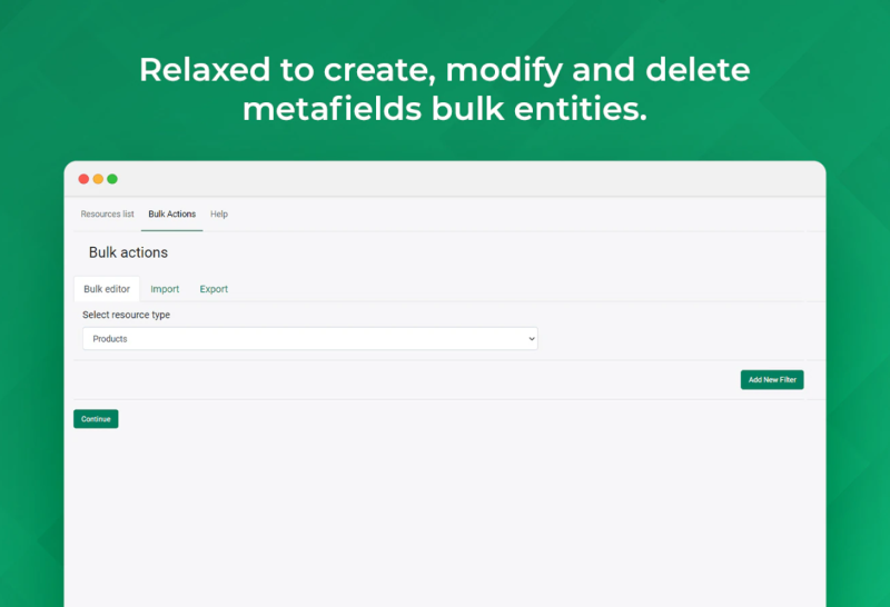 Bulk Editor