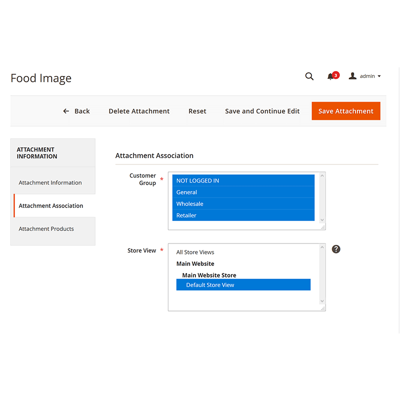 Attachment Association