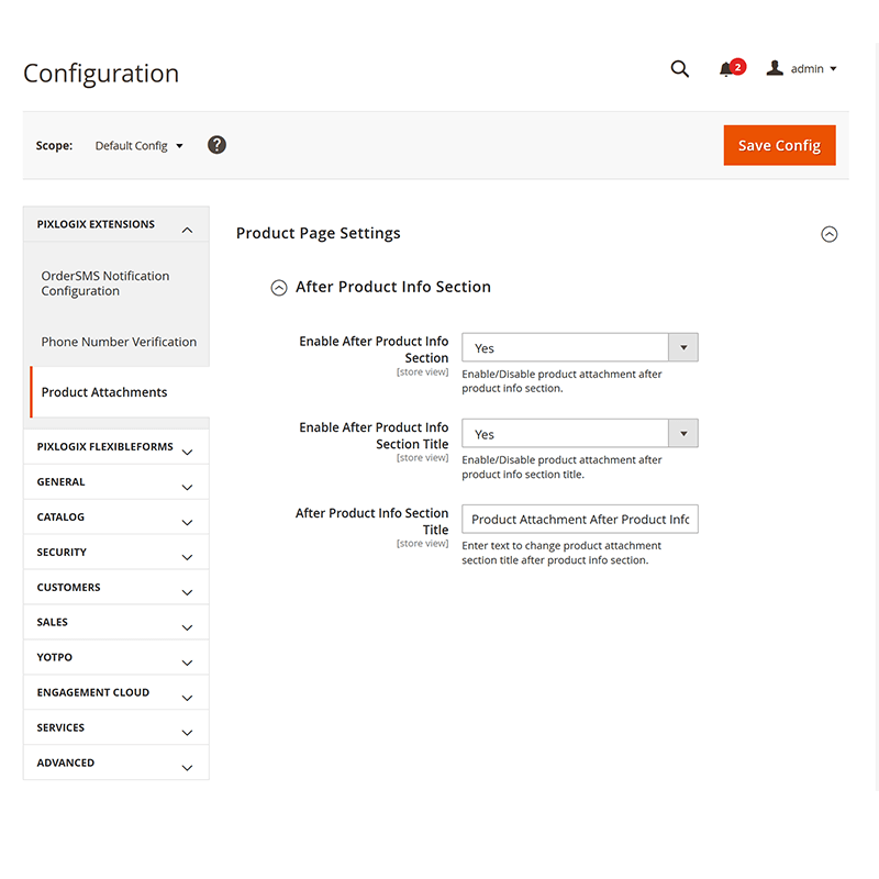 Product Details Section