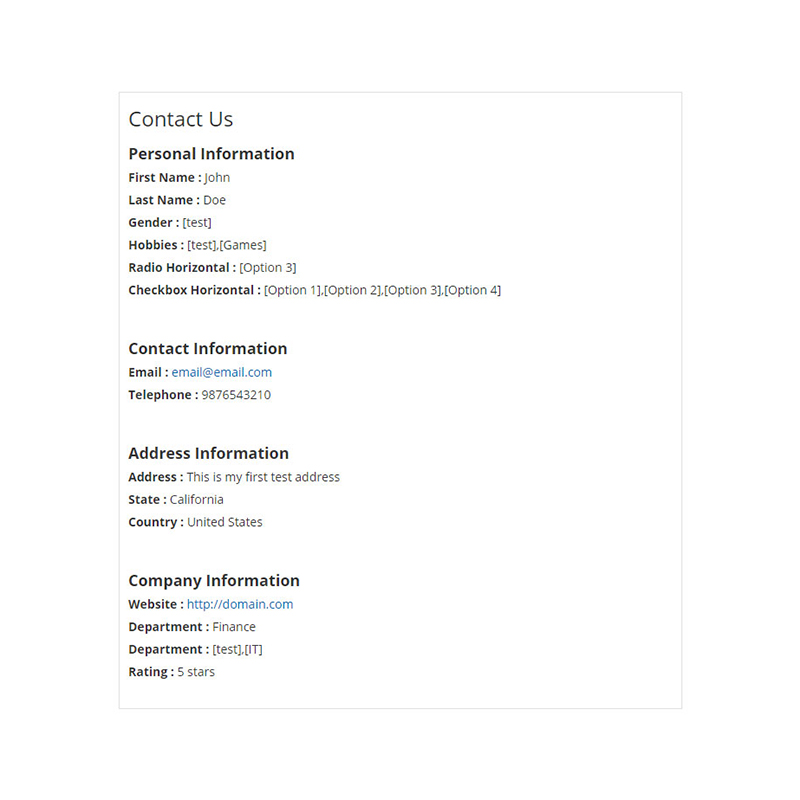 Email Template - Part 1