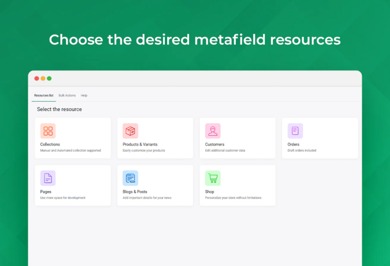 Metafield Resources