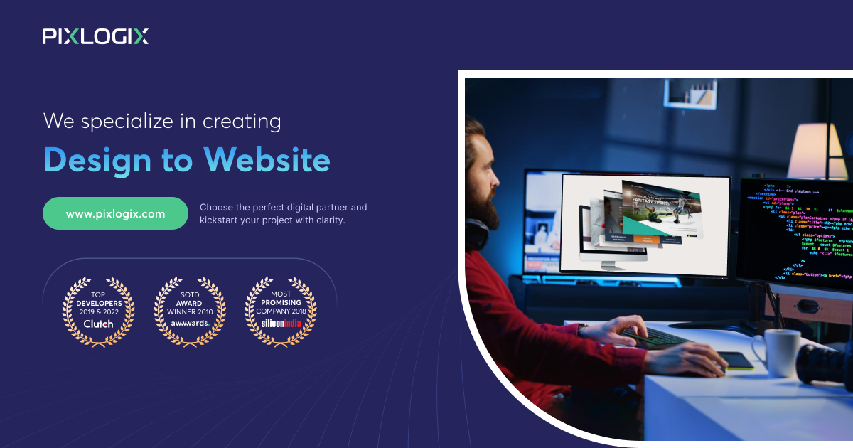 Professional Design to Code Conversion Services | Design to HTML, PSD ...