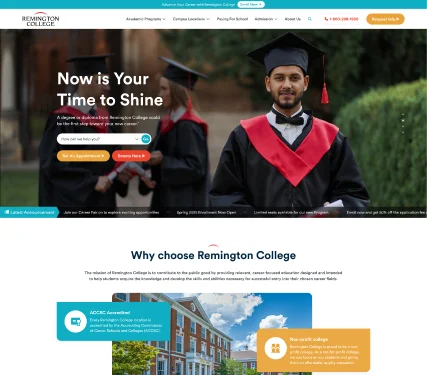 Remington College - Web Design & Development for Education & Training ...