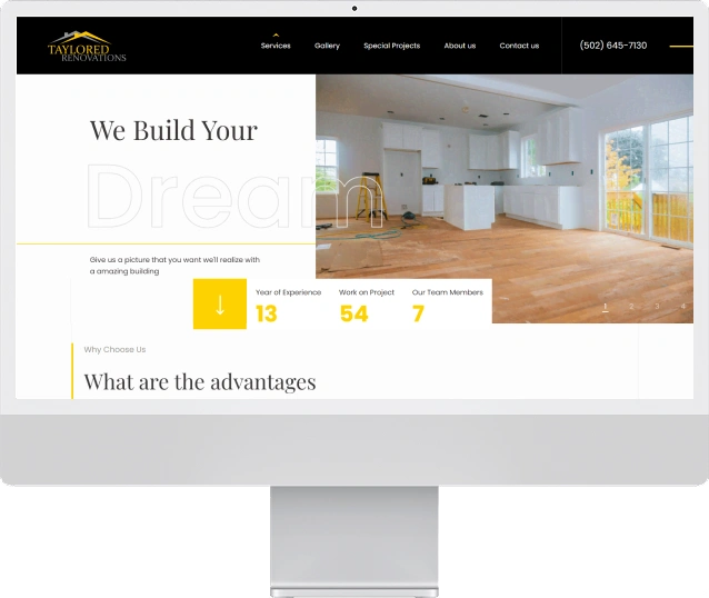 Taylored Renovations Banner